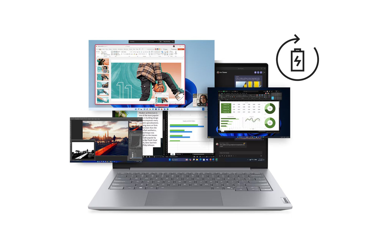Lenovo ThinkBook 14 G8 IAL 14″ WUXGA | Core Ultra 7 255H | 16GB DDR5 | 512GB SSD | Windows 11 Pro