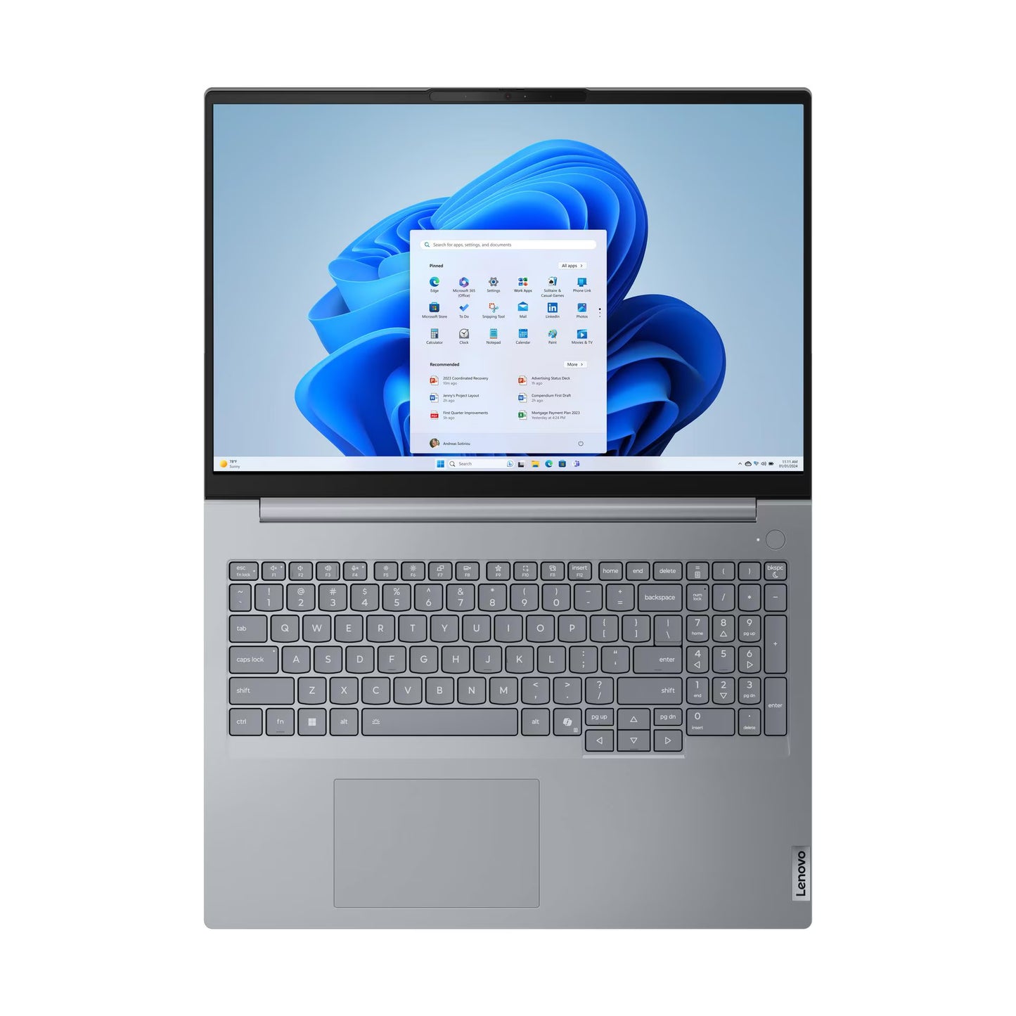 Lenovo ThinkBook 16 G8 IAL 16″ WUXGA | Core Ultra 5 225U | 16GB DDR5 | 512GB SSD | Windows 11 Pro