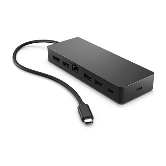 HP Universal USB-C Multiport Hub | Display Expansion | USB-A & USB-C Ports | Portable Office Connectivity