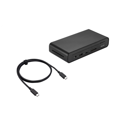 ASUS Triple Display USB-C Dock Duo DC301 | HDMI + 2× DisplayPort | USB-C | Ethernet | SD Card Reader