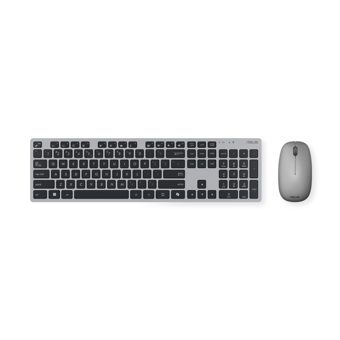 ASUS W5000 Wireless Keyboard & Mouse Set | Black | 2.4GHz Wireless