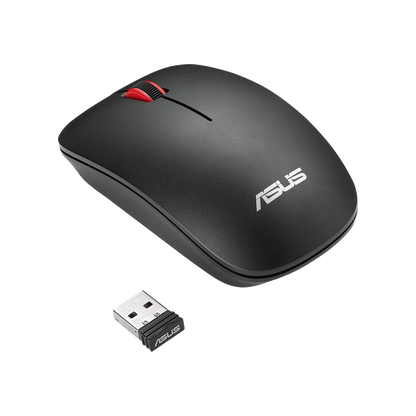 ASUS WT300 Wireless Mouse | Black-Red | 2.4GHz Wireless