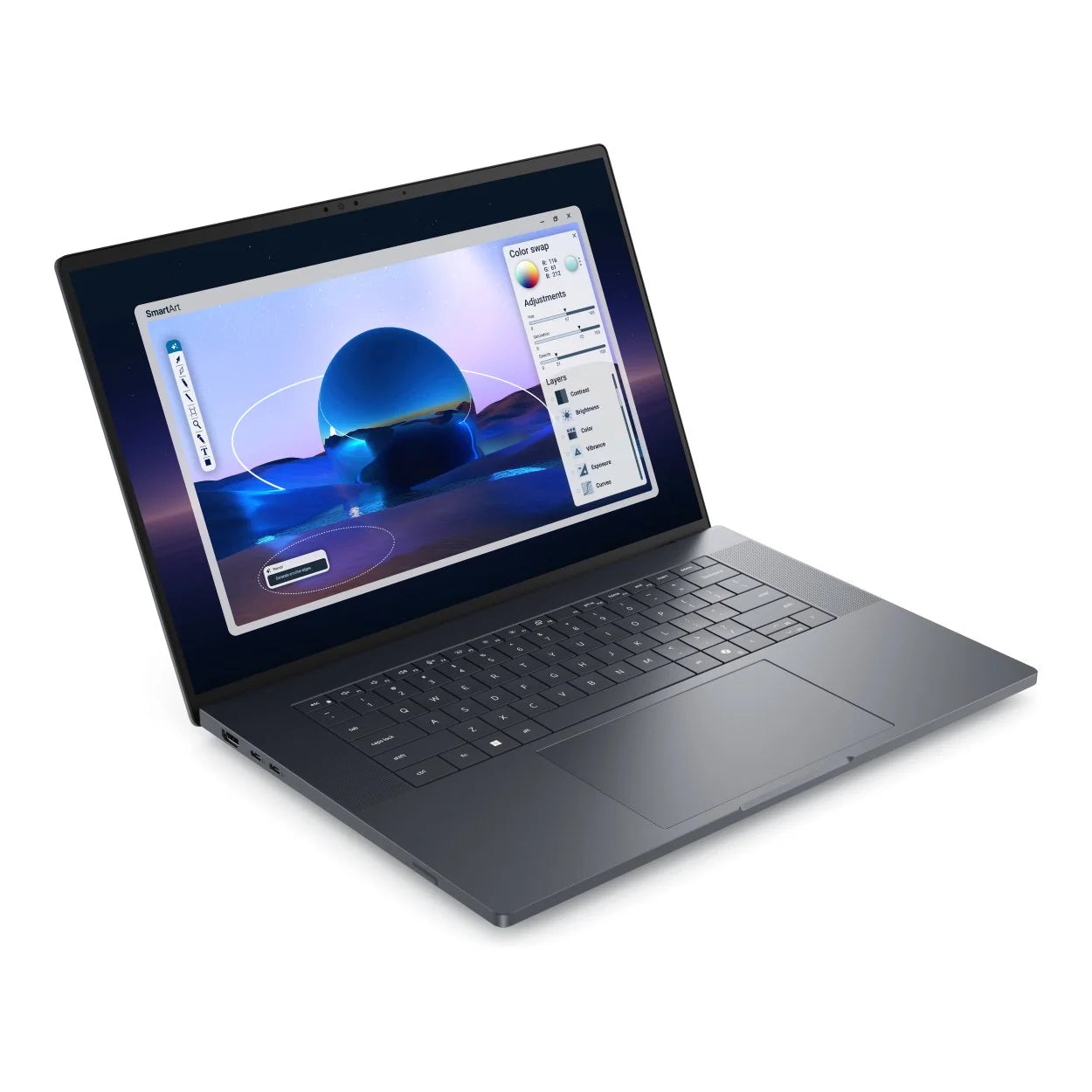 Dell Pro Max 16 Premium (MA16250) 16″ Mobile Workstation – Core Ultra 7 265H vPro, 32GB LPDDR5x, 1TB SSD, RTX PRO 2000 8GB, 120Hz DCI-P3, Win 11 Pro
