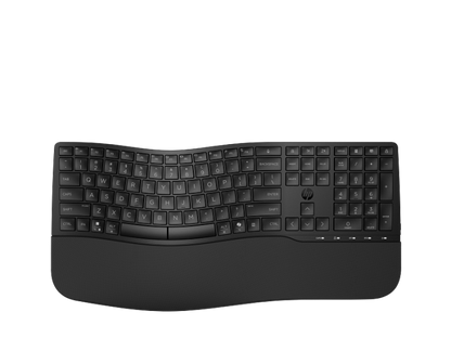 HP 685 Comfort Dual-Mode Keyboard | Wireless & Bluetooth | Ergonomic Business Keyboard