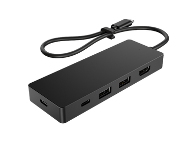 HP USB-C Travel Hub G3 | Compact Multiport USB-C Hub | HDMI | USB-A | USB-C | Portable Design