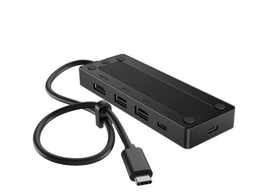 HP USB-C Travel Hub G3 | Compact Multiport USB-C Hub | HDMI | USB-A | USB-C | Portable Design