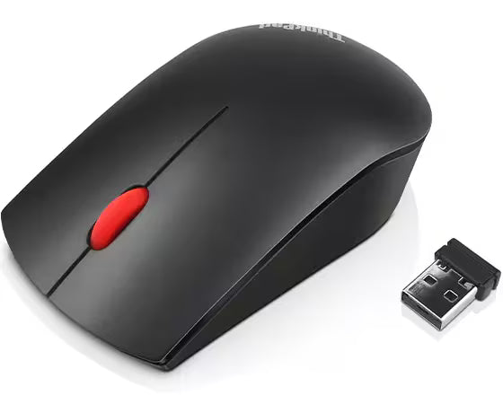 Lenovo Essential Wireless Laser Mouse | Precision Laser Sensor | 4X30M56887