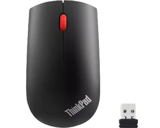 Lenovo Essential Wireless Laser Mouse | Precision Laser Sensor | 4X30M56887