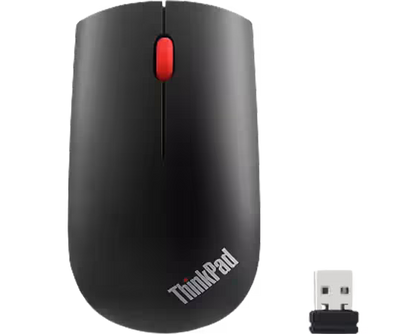 Lenovo Essential Wireless Laser Mouse | Precision Laser Sensor | 4X30M56887