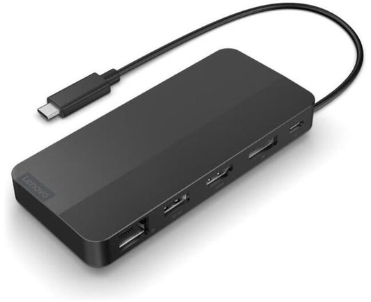 Lenovo USB-C Dual Display Travel Dock | Dual HDMI | 100W Power Adapter (EU) | 40B90100SA