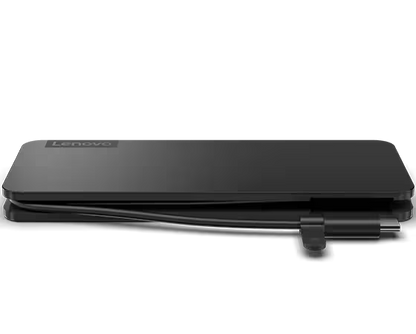 Lenovo USB-C Slim Travel Dock | Multi-Port USB-C Hub | 4X11N40212