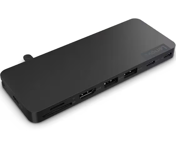Lenovo USB-C Slim Travel Dock | Multi-Port USB-C Hub | 4X11N40212