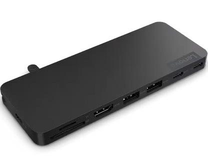 Lenovo USB-C Slim Travel Dock | Multi-Port USB-C Hub | 4X11N40212