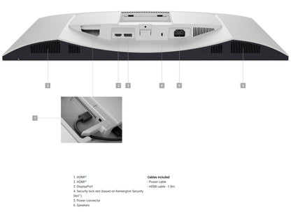 Dell S2725DS - 68.47cm (27") (2560x1440 at 100Hz) QHD IPS LED Monitor