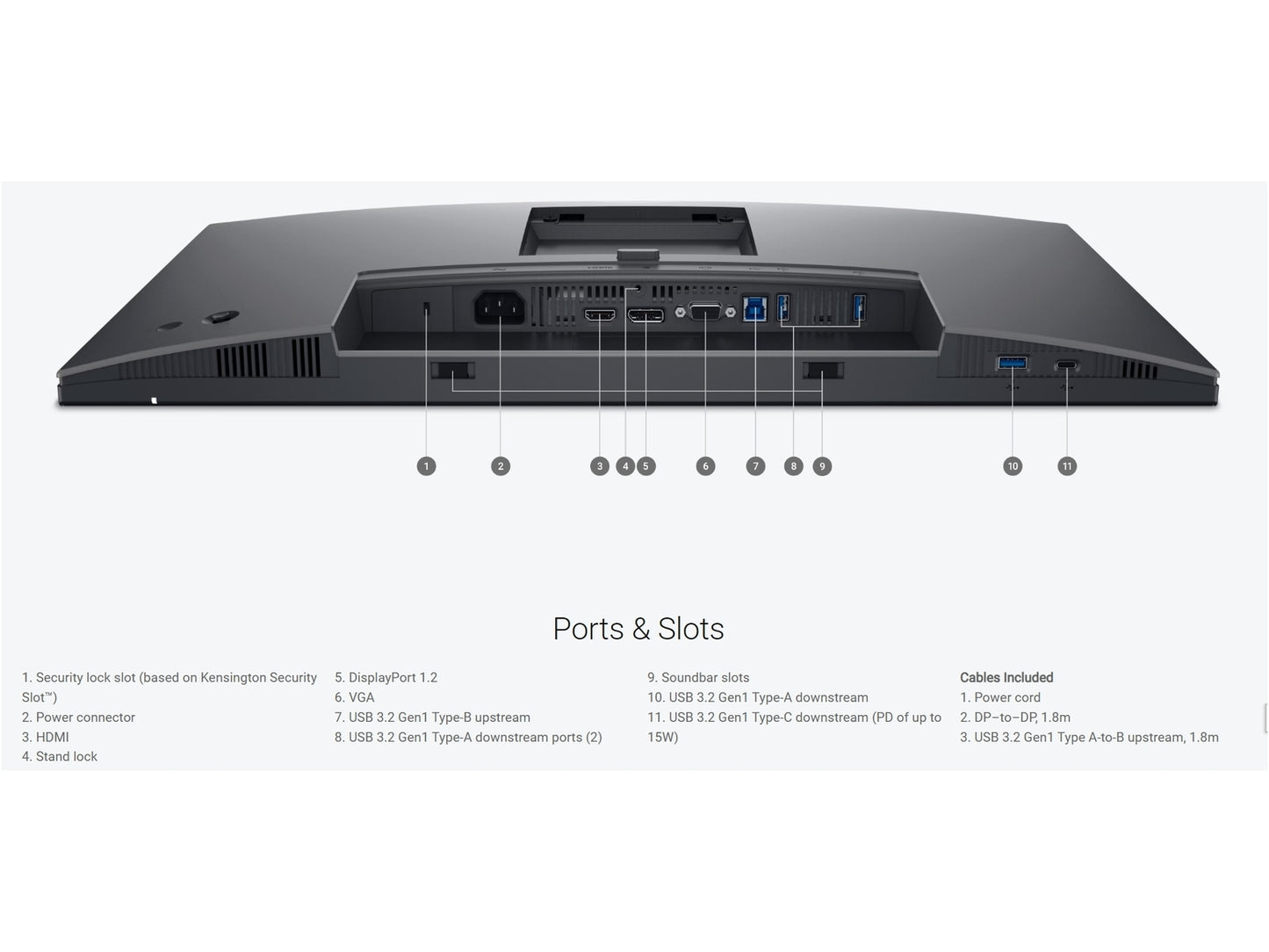Dell 24 Monitor - P2425H, 60.5cm (23.8")