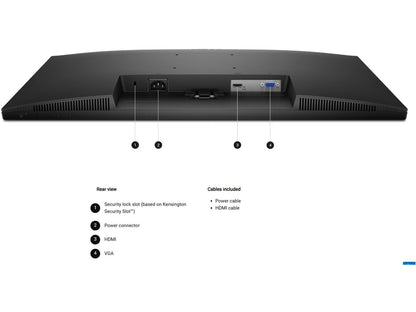 Dell 27 - SE2725HM - (27") (1920x1080) FHD IPS LED Monitor