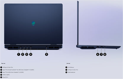 Alienware 16x Aurora AC16251/16.0" WQXGA/Core 9-275HX/32GB/1TB/RTX 5070/Win11Pro/3YrOnsite