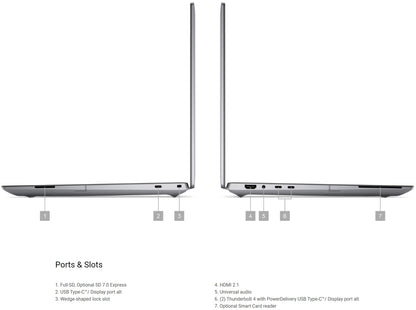 Dell Precision 5690 Ultra 7 165H 32GB 1TB SSD 15.6" FHD+ NVIDIA RTX A2000 8GB W11P 3YR PS