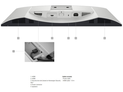 Dell S2725HS - 68.47cm (27") (1920x1080 at 100Hz) FHD IPS LED Monitor